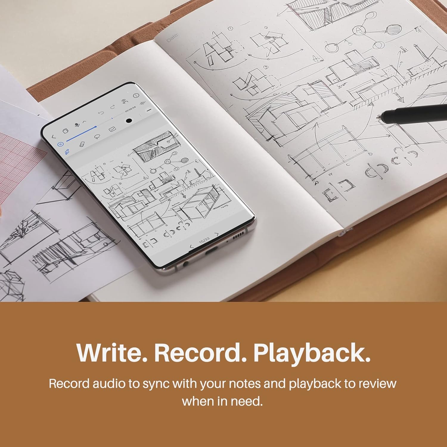 Digital Signature Pad - huion note 2 em 1 デジタル手書きノートブックスマート同期ペン日記書き込みクラウドノートブック