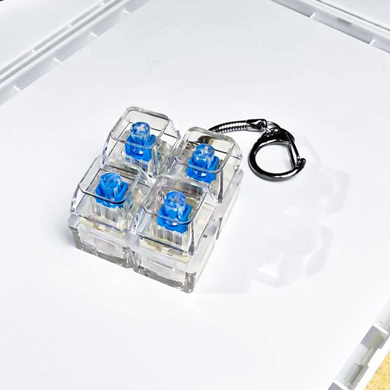 キーボードキーチェーン 1キー LEDボタン プレス可能 コ - Office Tech And Gadgets のレビューと価格