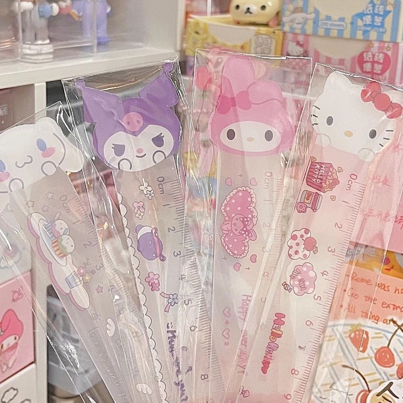 シナモロール定規 かわいいサンリオ直線定規 測定ツール 正確 - Office Technician のレビューと価格