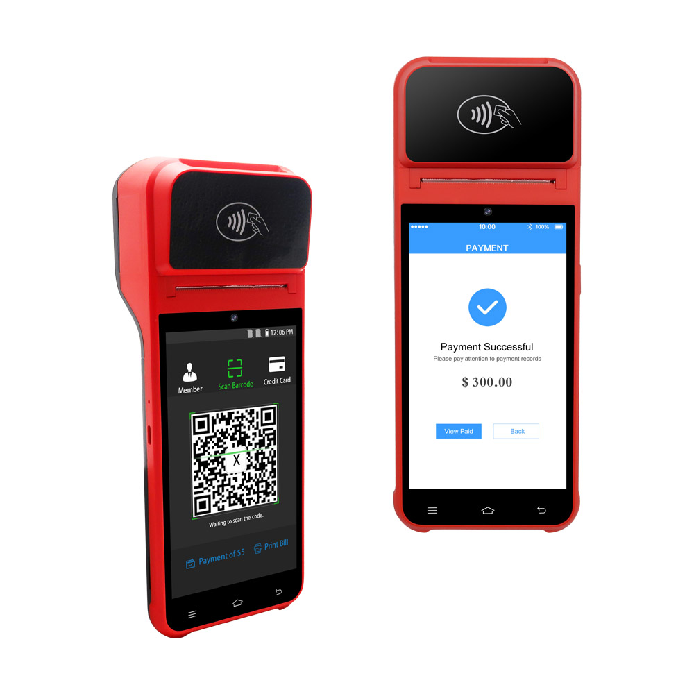 決済ソフトウェアなし、NFC 4G WiFi POS端末、ハ - Pos Terminal Android のレビューと価格