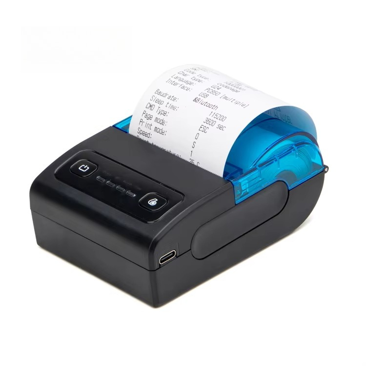 ミニレシートプリンター 充電式 Bluetooth USB  - Pos Terminal Android のレビューと価格