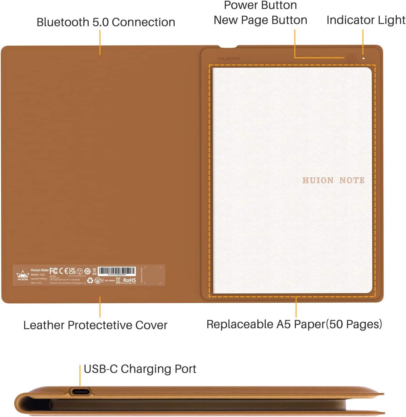huion note 2 em 1 デジタル手書きノートブッ - Digital Signature Pad のレビューと価格