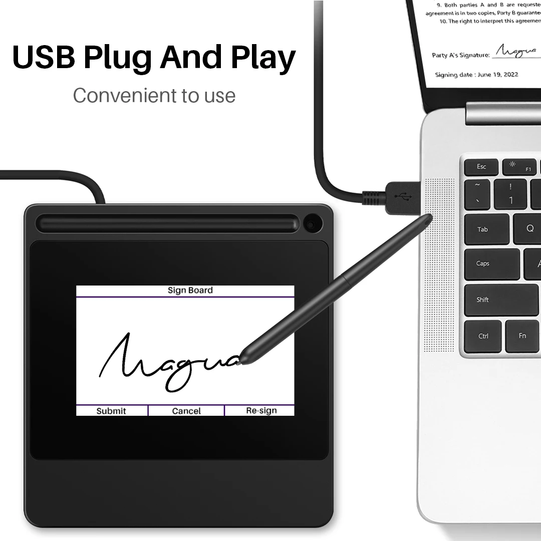 DS510 5インチ電子デジタルペンペーパーレス署名パッド（ - Digital Signature Pad のレビューと価格