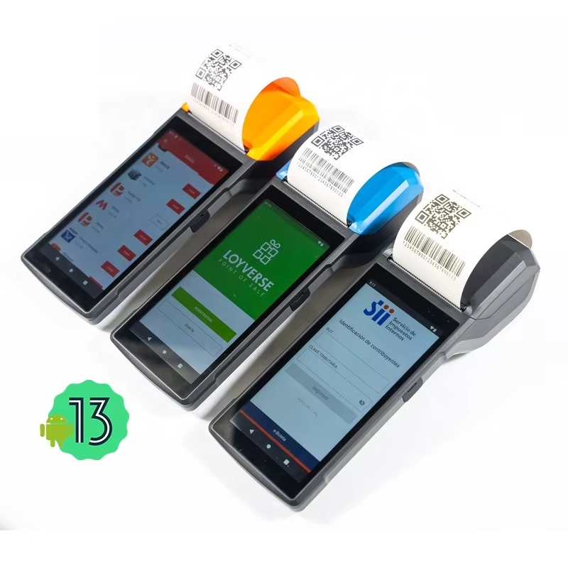 ハンディ型4G NFC Android 13/14搭載モバイ - Pos Terminal Android のレビューと価格