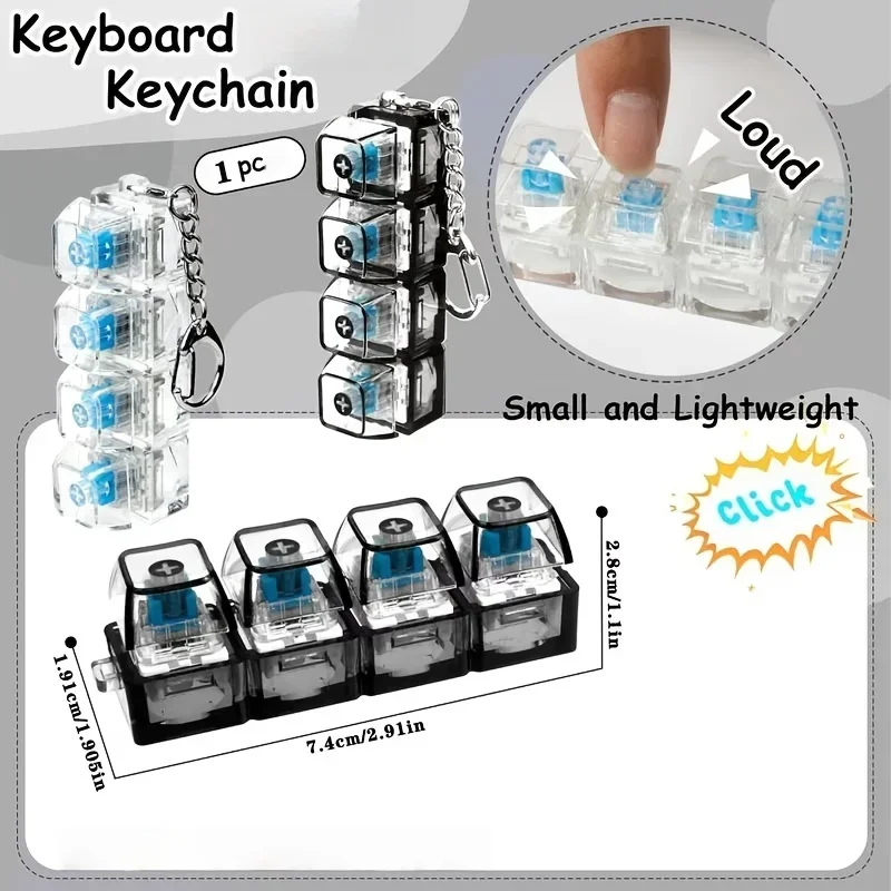 1 個 LED キーボードキーキャップストレスリリーフキーホ - Office Tech And Gadgets のレビューと価格