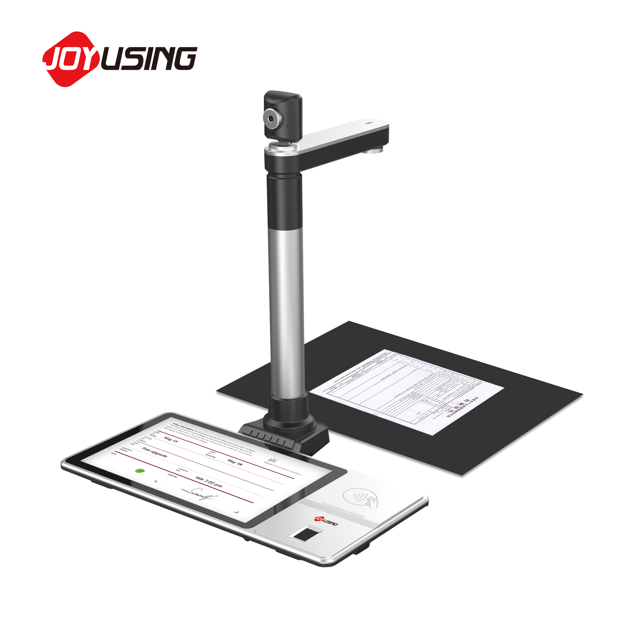 NFC指紋認証＆カメラ付きドキュメントスキャナー デジタル署 - Digital Signature Pad のレビューと価格